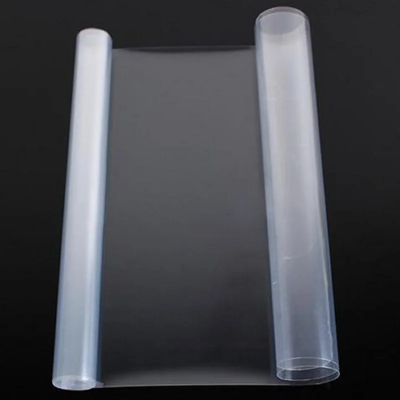 Universal 1pc 30x120cm /12"x48" Light Clear Car Smoke Headlight Fog Light Tint Film Vinyl Wrap Part