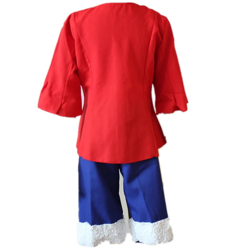 Японское аниме One Piece Monkey D. Luffy костюм комикс con ролевая игра Косплей Одежда с