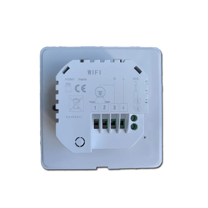 Wi Fi термостат голос программируемый термостатический водонагреватель WinterLCD сенсорный экран цифровой дисплей Alexa/Google дома 5 цветов