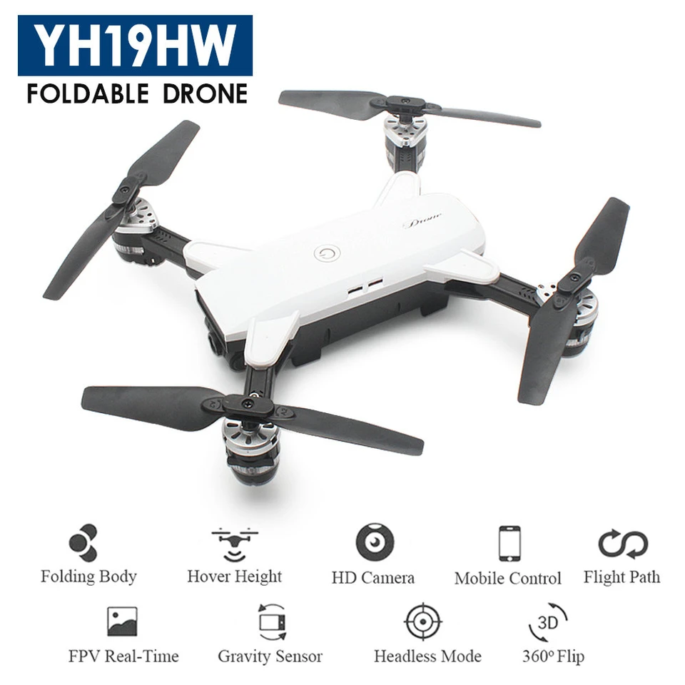 19hw foldable 2.4 ghz rc drone