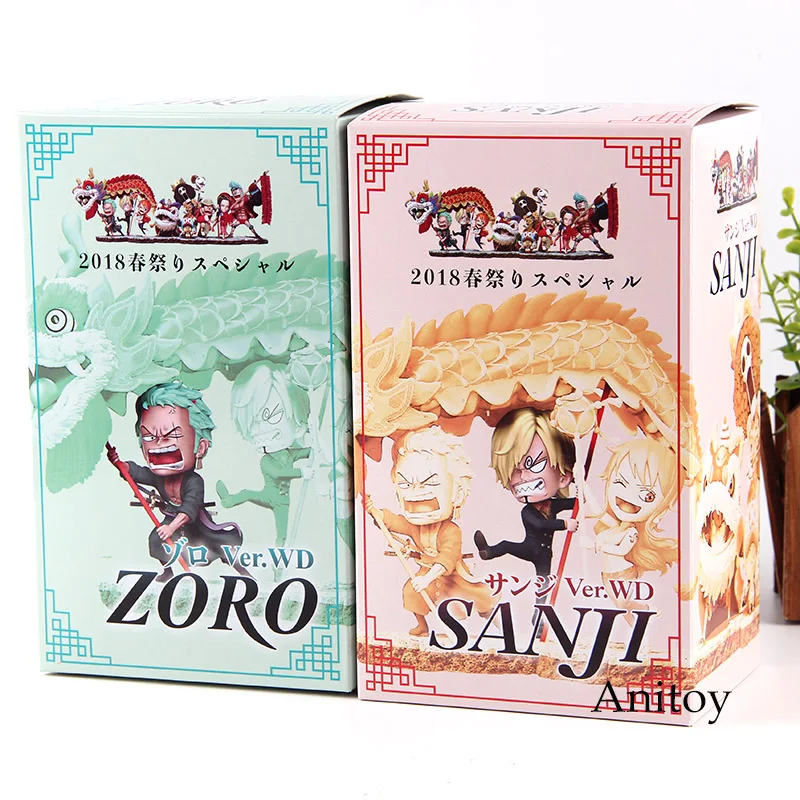 Fete весной Vinsmoke Sanji Zoro Roronoa фигурка героя одна деталь ПВХ Коллекция Модель игрушки