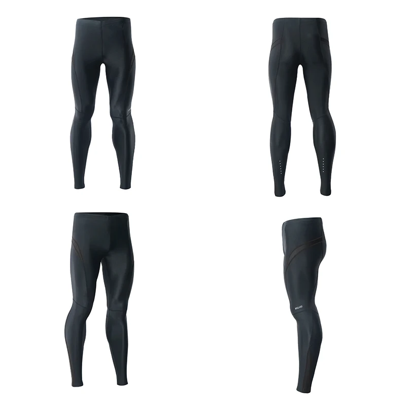 ARSUXEO, мужские компрессионные колготки для бега, весенние, для бега, для тренировок, фитнеса, спортзала, Спортивные Леггинсы, эластичные штаны, брюки, светоотражающие, 9015