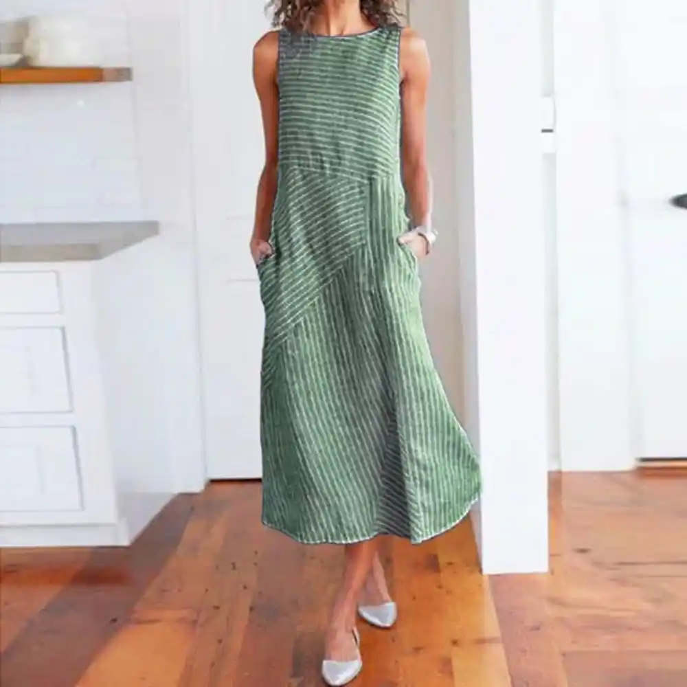 pocket maxi dress