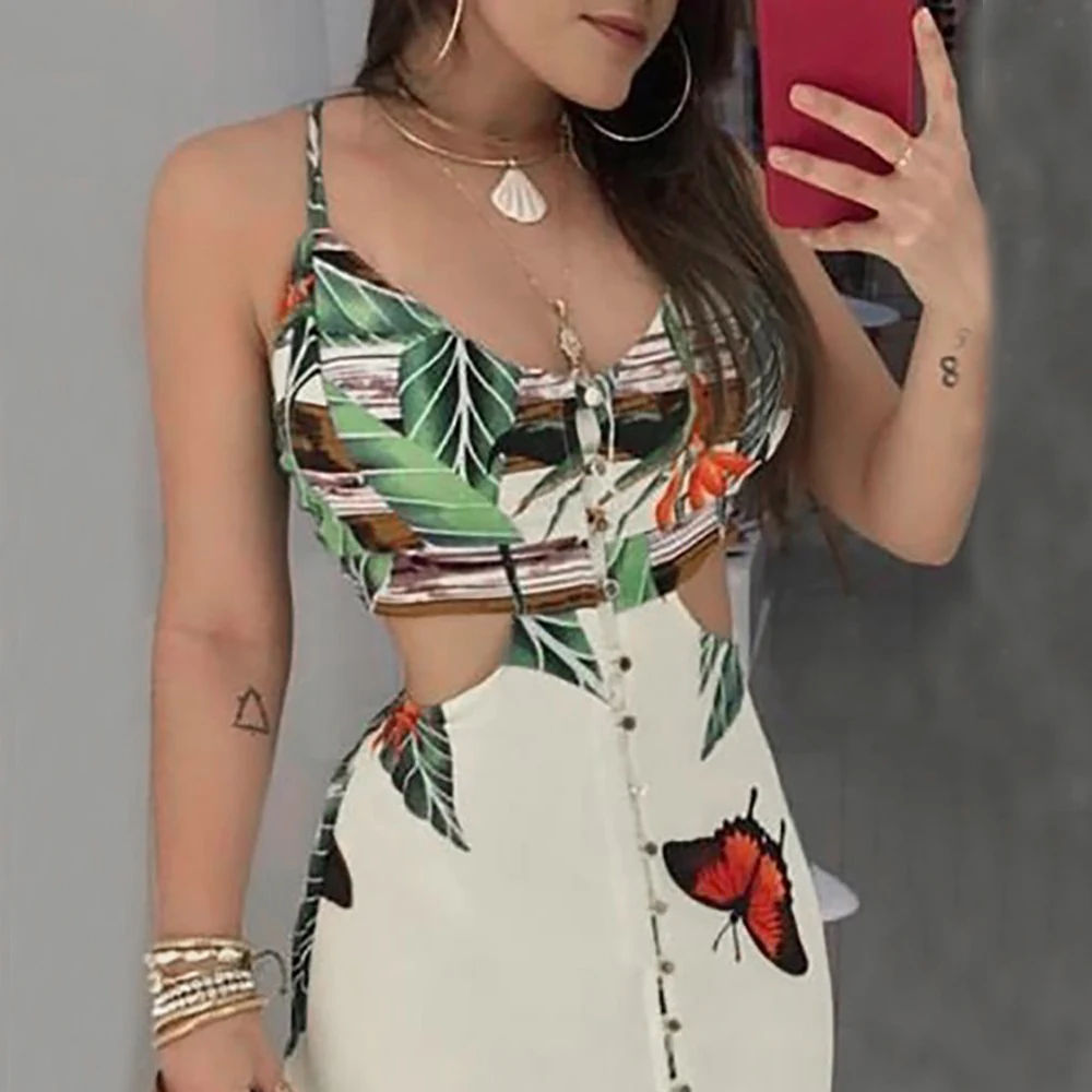 Luxury Sex Ruffles Striped Dress Women Long Sleeve V Neck Summer Dress Loose Beach Dresses Fashion Slim Drawstring Casual Dress