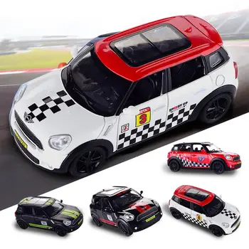 

1:32 Scale Diecast Alloy Metal Car Model For MINI Coopers Countryman Model Pull Back Car Toy Vehicles For Children Birthday Gift