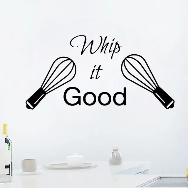 Best Offers Kitchen Vinyl Decal Kitchen Decor Sticker Quote Whip it Good Wall Decal Kitchen Dining Room Decor Vinyl Wall Decals AY339 Best Offers Kitchen Vinyl Decal Kitchen Decor Sticker Quote Whip it Good Wall Decal Kitchen Dining Room Decor Vinyl Wall Decals AY339