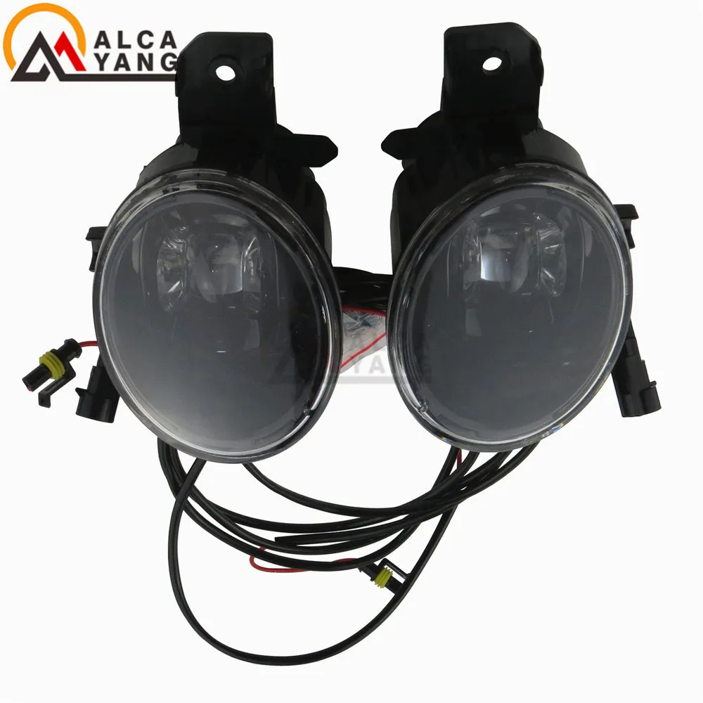 

High-quality 2PCS Devil Eye Fog Lamp Assembly Super Bright Fog Light For Nissan Qashqai +2 (J10, JJ10) 2007-2012 1 Pair