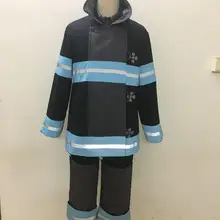 Аниме Enn no Shouboutai Shinra Kusakabe командная униформа костюм для косплея