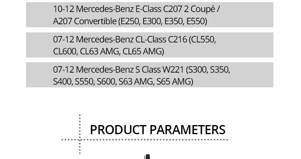 LED License Plate Light For Mercedes W204_04