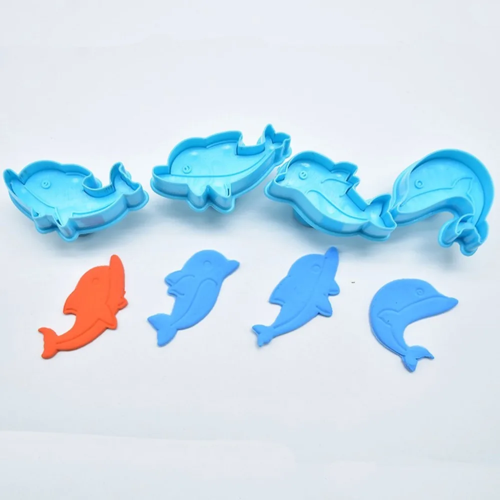 

Dolphin Cake Decorating Tools Cutter Mold Sugarcraft Fondant Cake Baking Maker