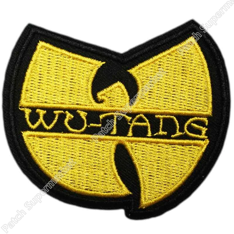 WU TANG CLAN в стиле хип-хоп с изображениями музыкальной вышитые Новое железо и