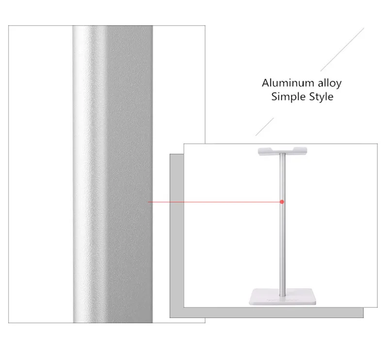 Съемный сплав Подставка для наушников Держатель гарнитуры компьютерный стол органайзер гарнитура дисплей вешалки вешалка Аксессуары для наушников