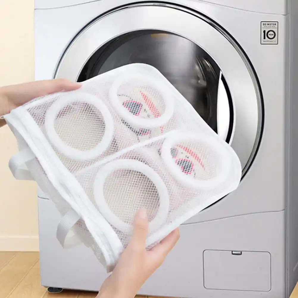 shoe washing bag