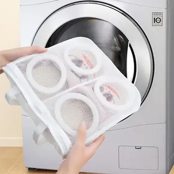 

Laundry Shoes Bag Portable Washing Bag Dry Shoe Organizer Cleaning Supplies Bag for Washing Shoes Storage Washing Machine Bag