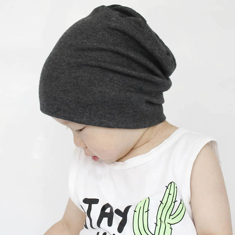 Baby girl hat Toddler Kids Baby Boy Girl Infant Cotton Soft Hip Hop Hat Cap Beanie bonnet enfant fille hiver bonnet garcon