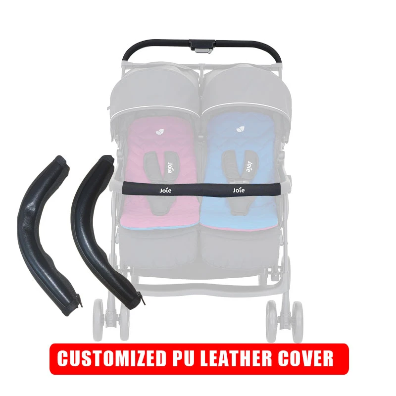 Funda personalizada de cuero Pu para manillar de bebé, funda para Joie Aire, lx Mirus cromado, accesorios para cochecitos turísticos|Accesorios de cochecitos de bebé| - AliExpress