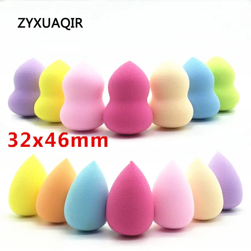 

ZYXUAQIR Soft Water Drop Shape Makeup Cosmetic Puff Powder Smooth Beauty Foundation Sponge Clean Makeup Tool Accessory