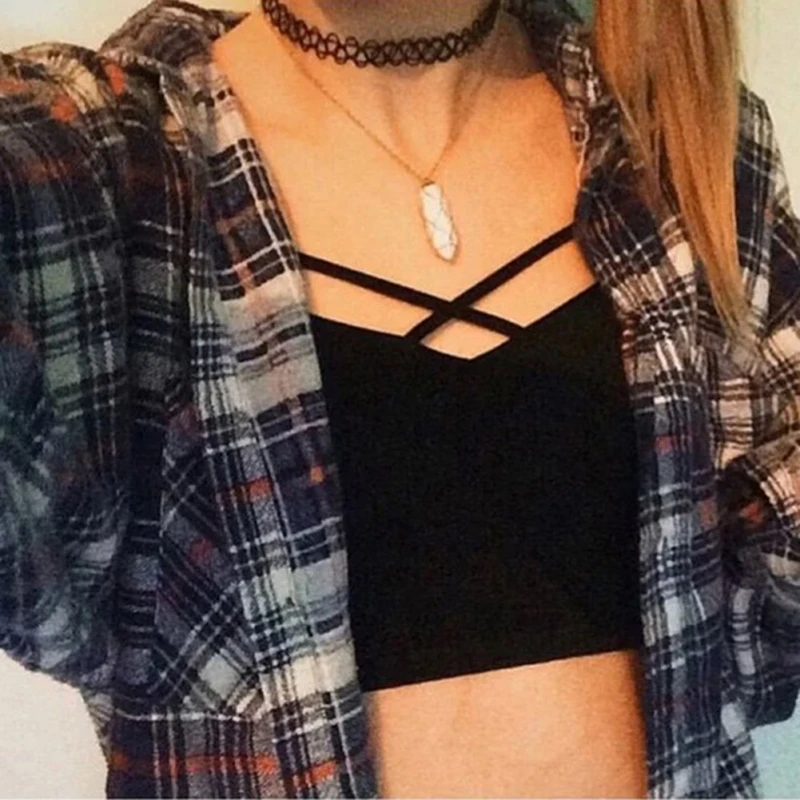 

Summer Sleeveless Sexy Women Girls Summer Vest Crop Top Shirt Blouse Casual Slim Black Tanks Night Club Sexy Tank