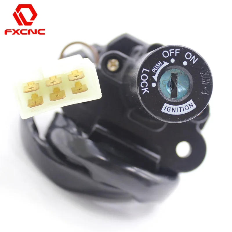 FX Motorcycle Ignition Keys Switch Lock Assembly Keys For Kawasaki