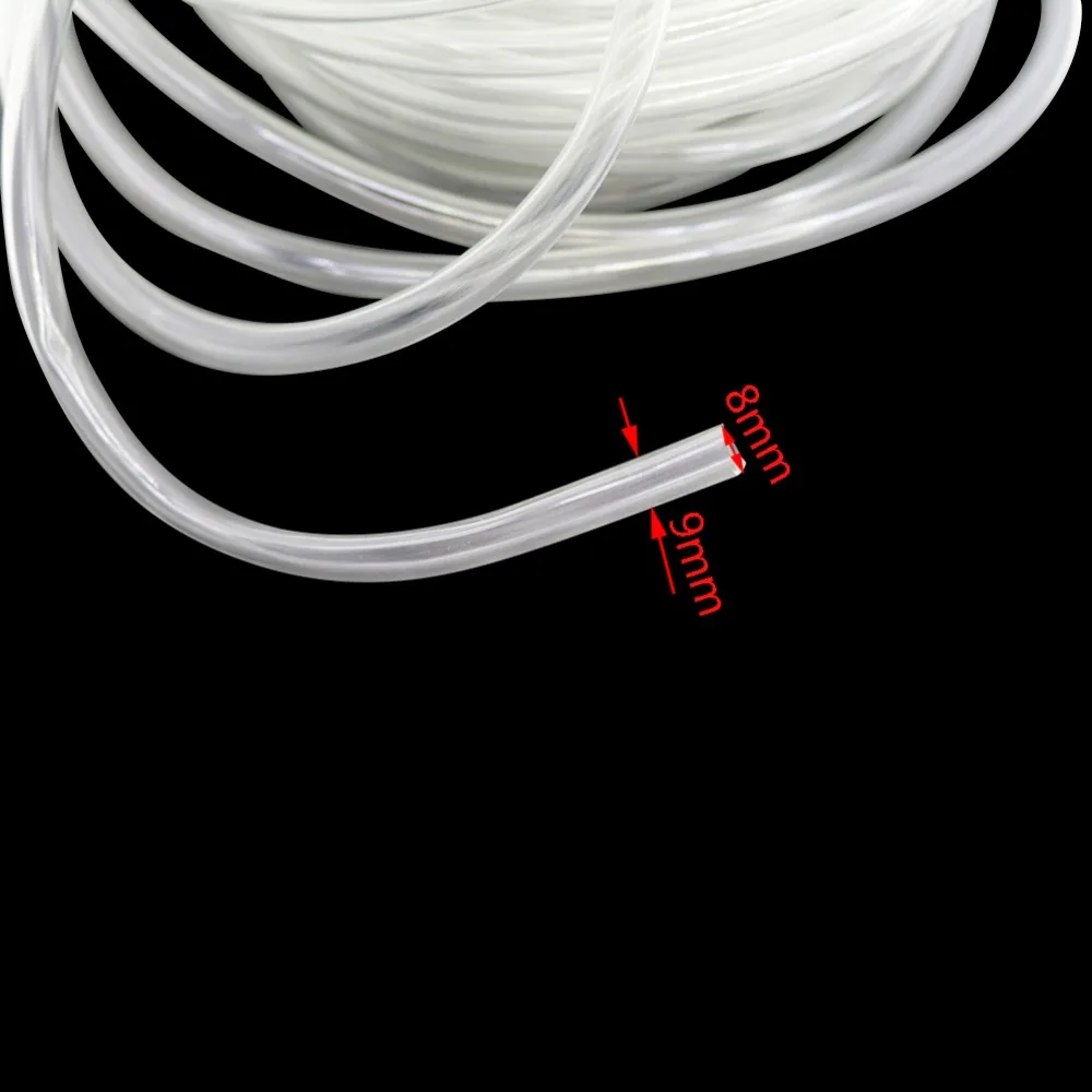 2 متر PVC 8/9 ملليمتر خرطوم غسيل السيارات مرنة خرطوم شفاف السباكة أنبوب الري المناسب سقي أنبوب صرف 2 متر PVC 8/9 ملليمتر خرطوم غسيل السيارات مرنة خرطوم شفاف السباكة أنبوب الري المناسب سقي أنبوب صرف