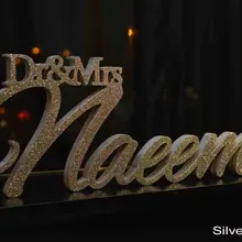 Персонализированные свадьба знак мистер и миссис- фамилии
