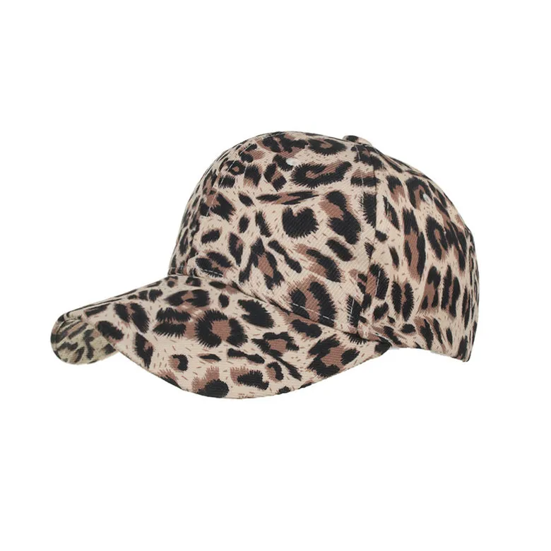 Женская модная леопардовая бейсбольная кепка s Lady, новинка, хип-хоп кепка, женские повседневные солнцезащитные кепки, женская уличная Кепка Gorras, Прямая поставка - Цвет: Хаки