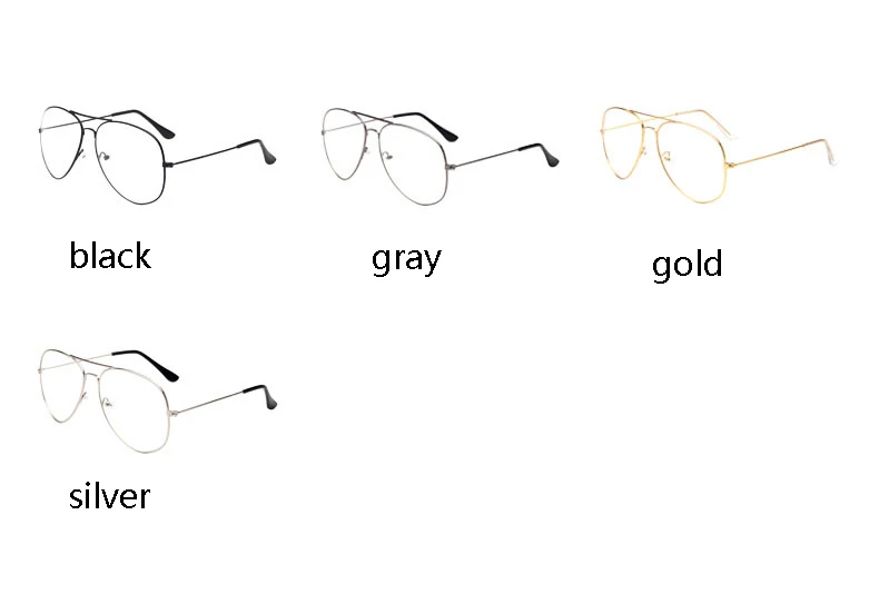 Прозрачные женские очки-авиаторы, Ретро стиль, оптическая оправа, очки для глаз, мужские очки для близорукости, прозрачные очки Oculos De Grau