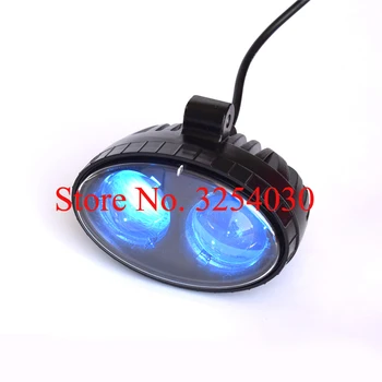 

Supply Domestic LED Black 10V to 80V 10W Thinner Electric Forklift Safety Light for Warning XRL 1081 with Blue Light