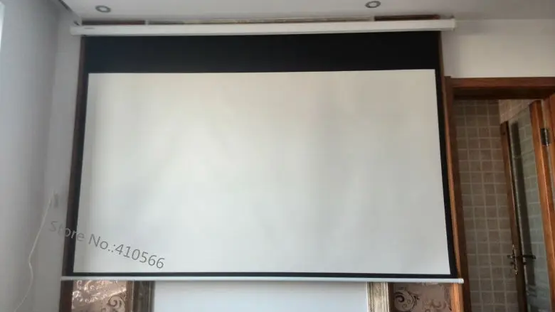 120 Inch 16 to 9 motorized screen pic 4