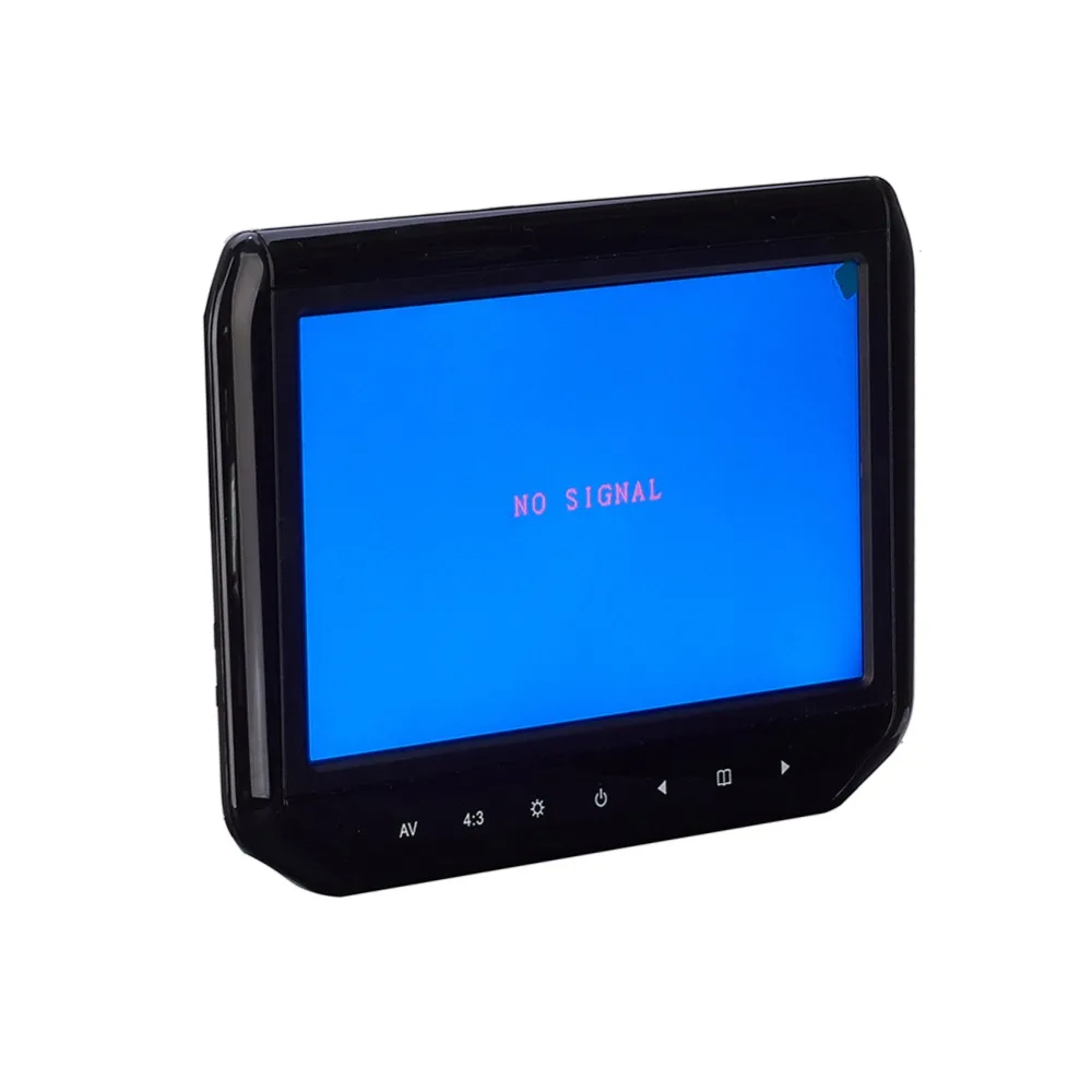 HD ЖК-дисплей 8 дюймовый монитор 800*480 Разрешение Экран монитор подголовника автомобиля видеоплееры Автомобильная подушка монитор универсальный