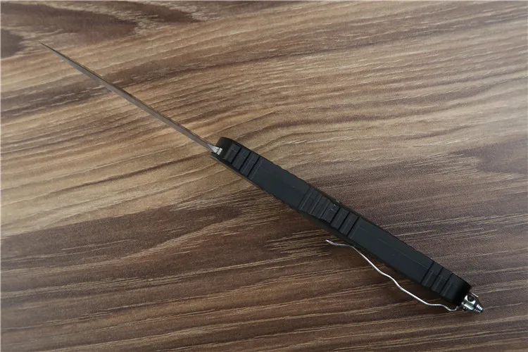 OTF D2 лезвие, с алюминиевой ручкой кемпинга выживания на открытом воздухе EDC Охота тактический инструмент ужин кухонный нож