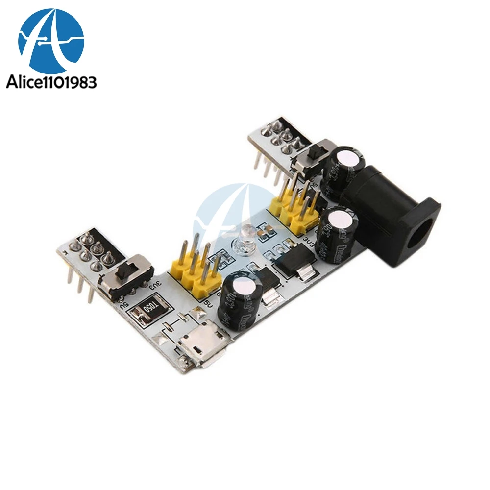 MB102 Micro USB Interface Breadboard Power Supply Module MB 102 Module