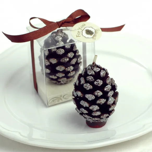 

Christmas Candle Birthday Candle Pine Cones Christmas Eve Pinecone Birthday Candles for Cake Party Festival Gift