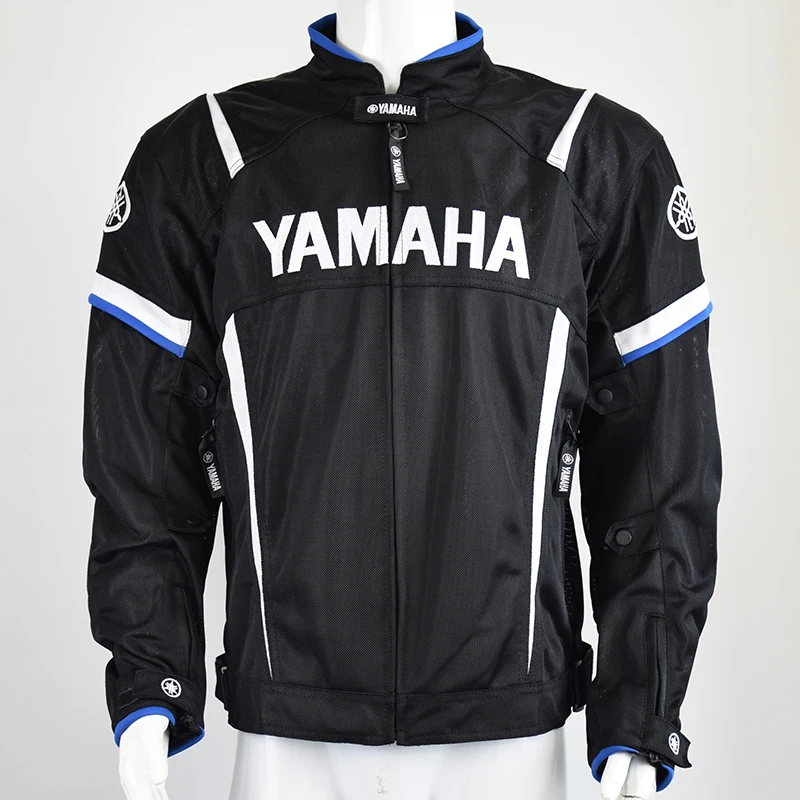 

Summer For Yamaha Men Motorcycle Jacket Cloth Racing Riding Suit Protection Gear Chaqueta Moto GP Jackets Coat With Protective