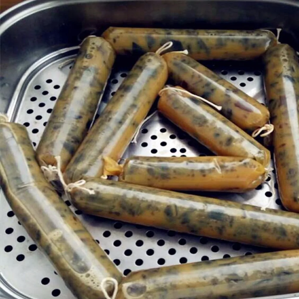 

5 Meters Food Grade Casings for Sausage Salami Wide50mm Shell for Sausage Maker Machine Hot Dog Plastic Casing Inedible Casings