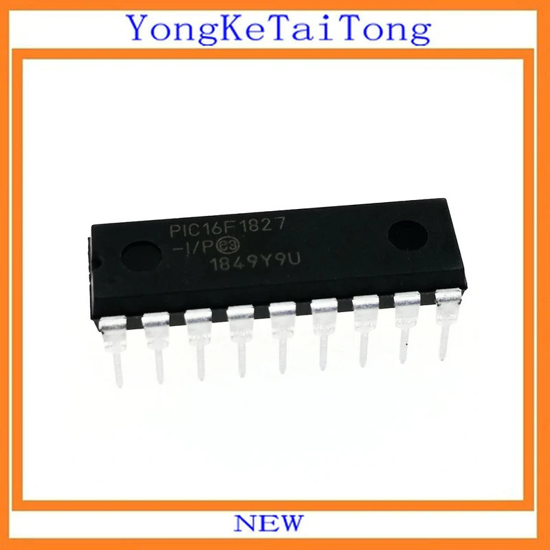 

10PCS 20PCS/LOT PIC16F1827-I/P PIC16F1827 16F1827 IC MCU 8BIT 7KB FLASH 18DIP