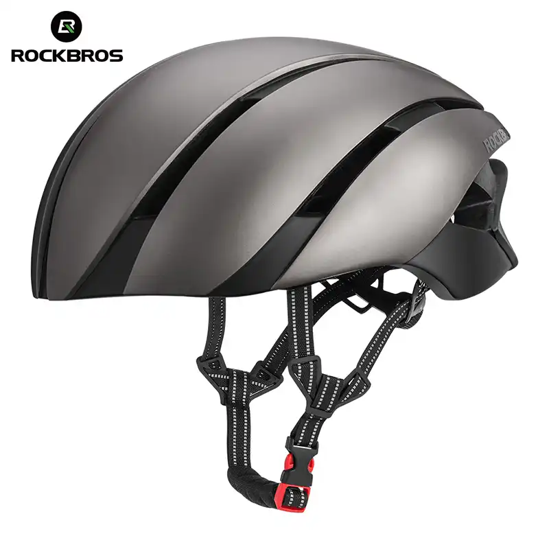 ROCKBROS Reflective Bicycle Helmets Cycling Super Bright Safety Helmet