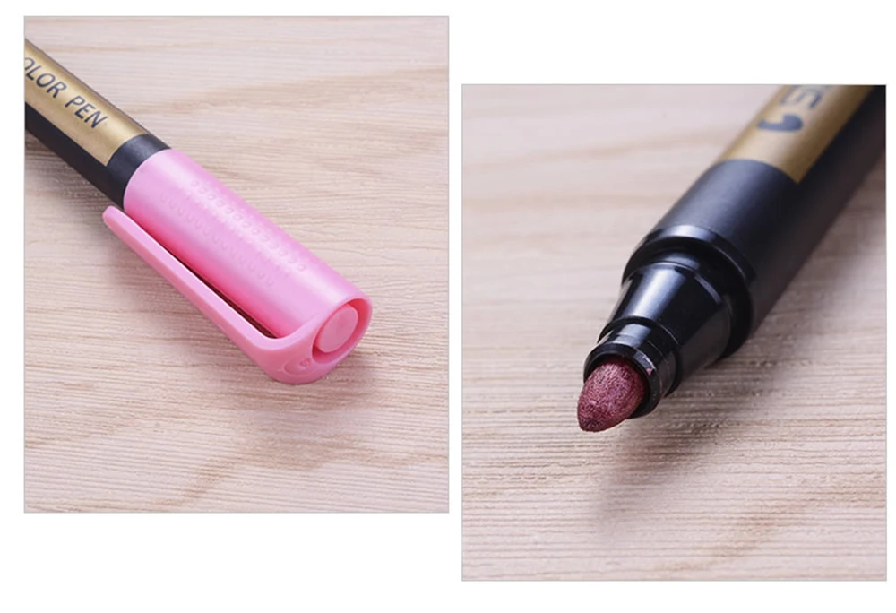 金属塗装ペン防水永久マーカーペンゴールドマーカーペンを描画するための生徒を供給 Permanent Marker Pen Marker Pengold Marker Pen Aliexpress