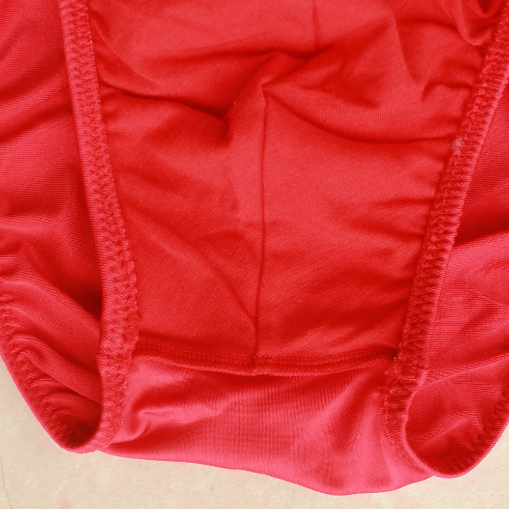 Sexy Mens Bodybuilding Gym Posing Trunks Nylon Briefs Male Fitness