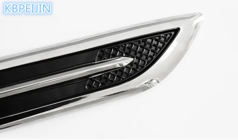 

1 Pair 3D Side Mesh Cover Shark Gills car Decoration Sticker for Buick regal gs excelle encore Lada kalina granta accessories