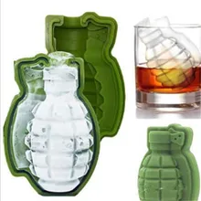 3D гранаты силиконовая форма для льда кубик льда формы мороженое производитель бар аксессуары для паба виски со льдом формы для напитков вино пиво