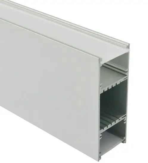 

Aluminum LED profile housing for wall light with internal driver Light from Up and down cabinets 10m/lot free shipping