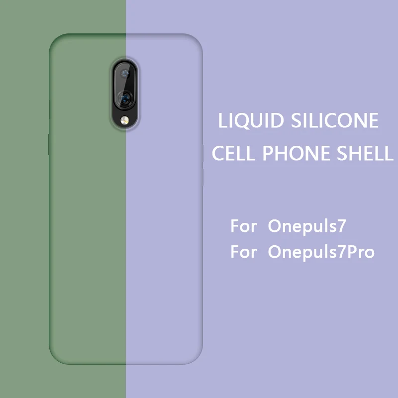 Чехол для oneplus 7 силиконовый облегающий чехол накладка MOFi pro global черный синий