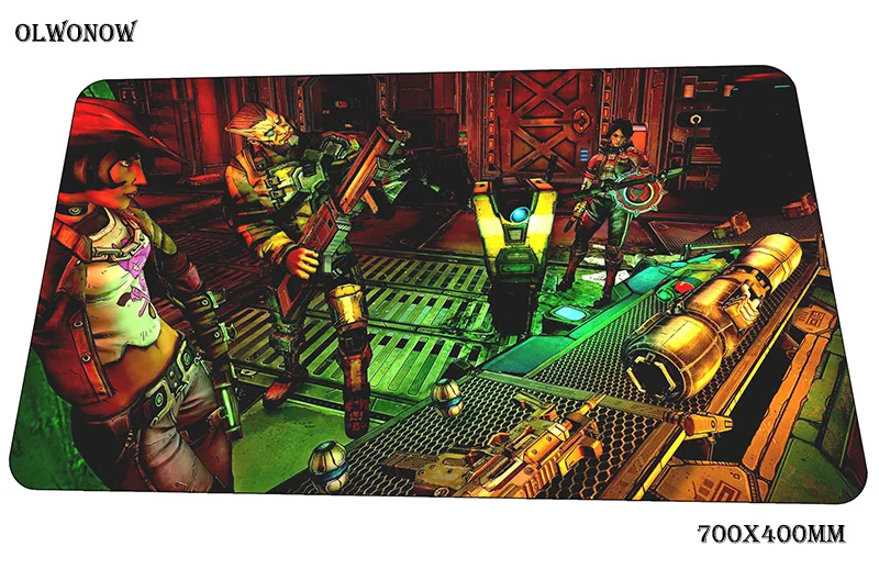 Borderland коврик для мыши 700x400x3 мм игровой коврик для мыши большой коврик для геймера горячая Распродажа компьютерная настольная клавиатура со встроенной мышью высококачественные игровые коврики