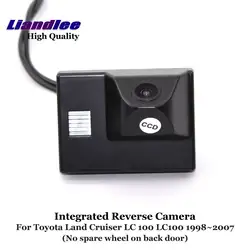 Liandlee резервного автостоянка Камера для Toyota Land Cruiser LC 100 LC100 1998 ~ 2007 вида заднего вида Обратный Камера /Integrated