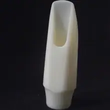 Отличный 10 шт сопрано белый саксофон мундштук