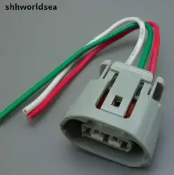 Shhworldsea 2/10/50 шт. 2,2 мм 3pin 3way генератор кабели для ремонта чехол для Toyota для Suzuki 3 pin Разъемы жгут