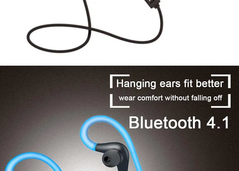 Roreta BT7 Mini Wireless Bluetooth Earphone Handsfree Call Stereo Headset With Mic Ear-hook Sports Earphones For iPhone XR