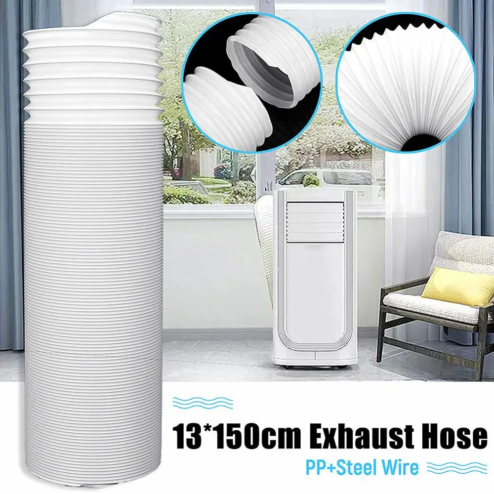 

13x150cm Universal Flexible Exhaust Hose Vent Tube for Portable Air Conditioner
