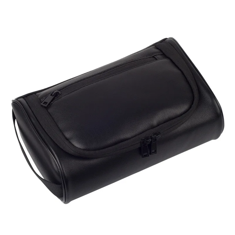 

PU Leather Business Traveling Storage Bag Washing Bag For Men 2018 New Waterproof Cosmetic Bag Toiletry Bag neceser maquillaje